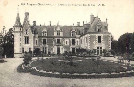Chateau De Beauvais Azay-sur-Cher Exteriör bild