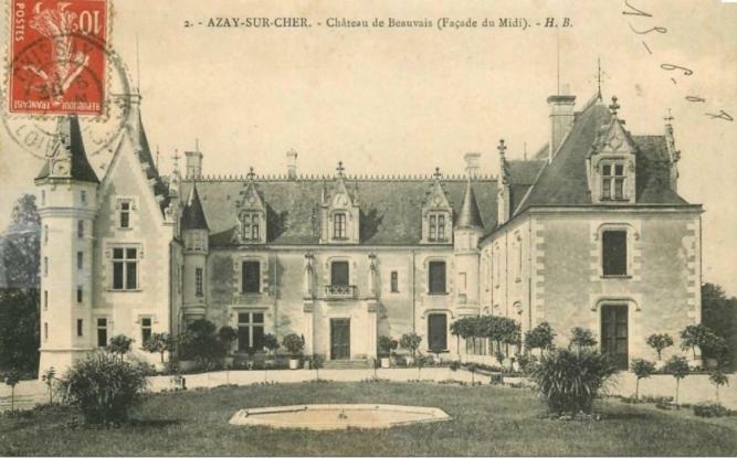 Chateau De Beauvais Azay-sur-Cher Exteriör bild