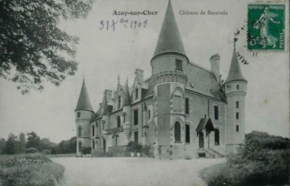 Chateau De Beauvais Azay-sur-Cher Exteriör bild